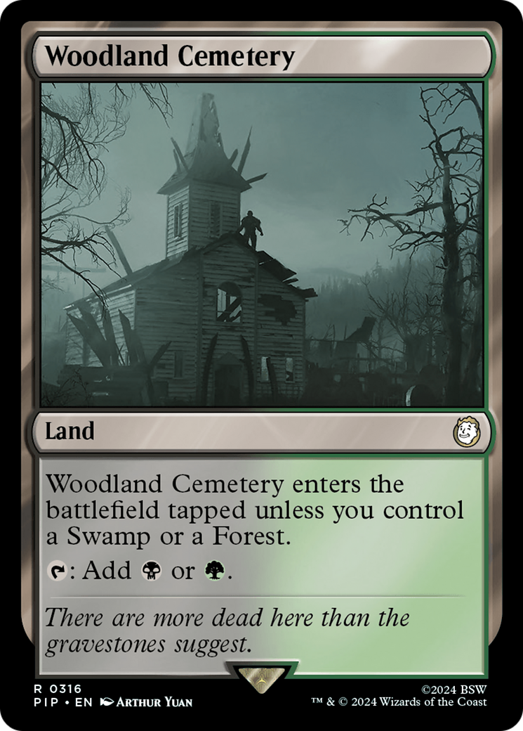 Woodland Cemetery [Fallout] - Magic: The Gathering - Card Brawlers | Quebec | Canada |