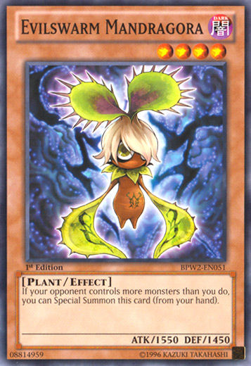 Evilswarm Mandragora [BPW2-EN051] Common