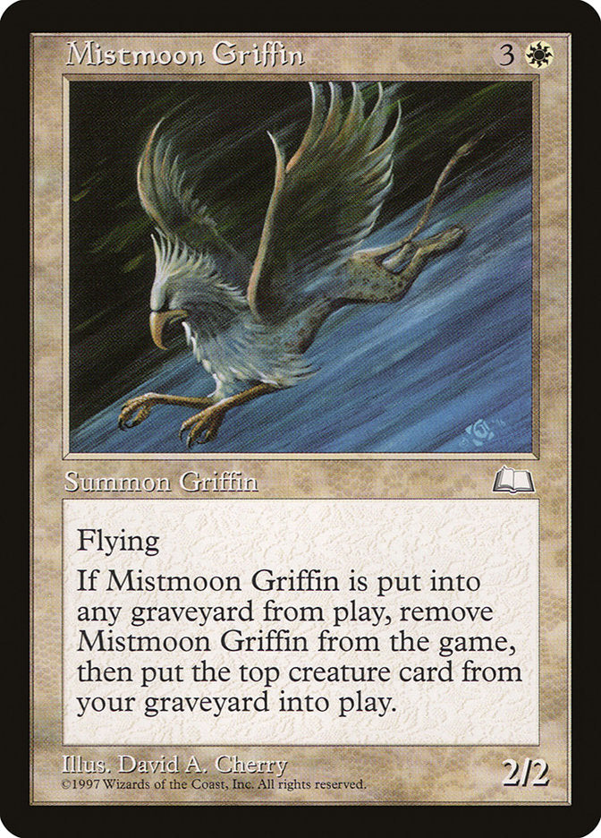 Mistmoon Griffin [Weatherlight] - Magic: The Gathering - Card Brawlers | Quebec | Canada |