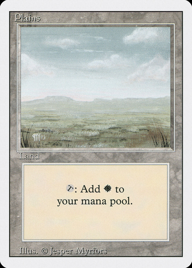 Plains (Signature on Left) [Revised Edition] - Magic: The Gathering - Card Brawlers | Quebec | Canada |