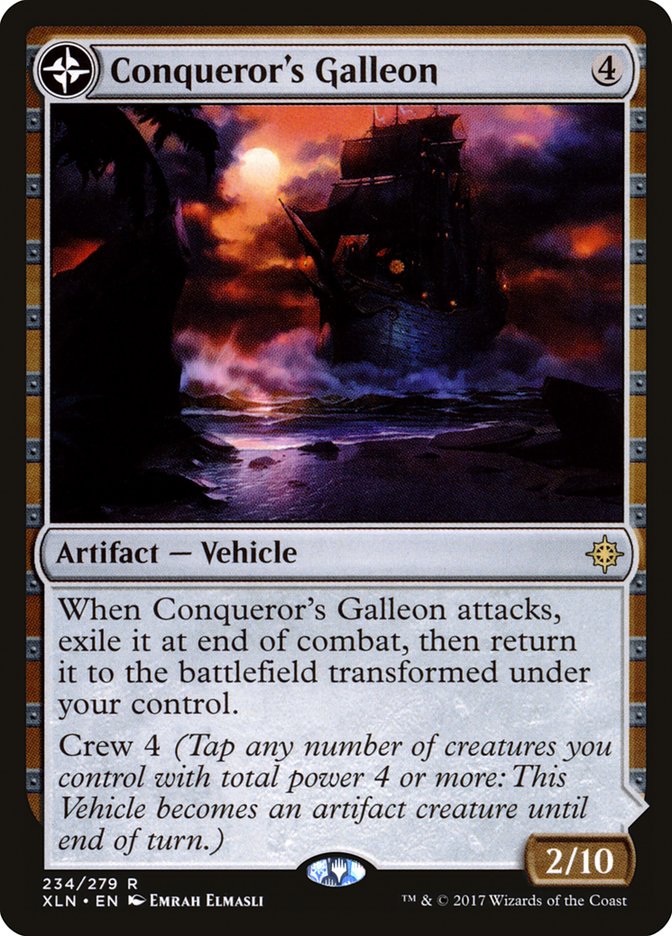 Conqueror's Galleon // Conqueror's Foothold [Ixalan] - Magic: The Gathering - Card Brawlers | Quebec | Canada |
