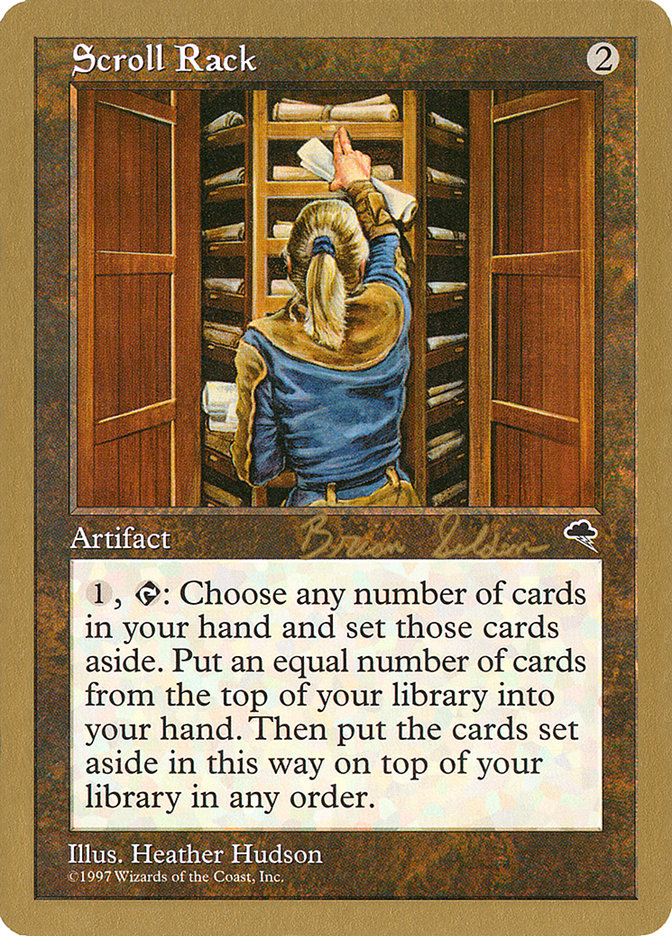 Scroll Rack (Brian Selden) [World Championship Decks 1998] - Magic: The Gathering - Card Brawlers | Quebec | Canada |