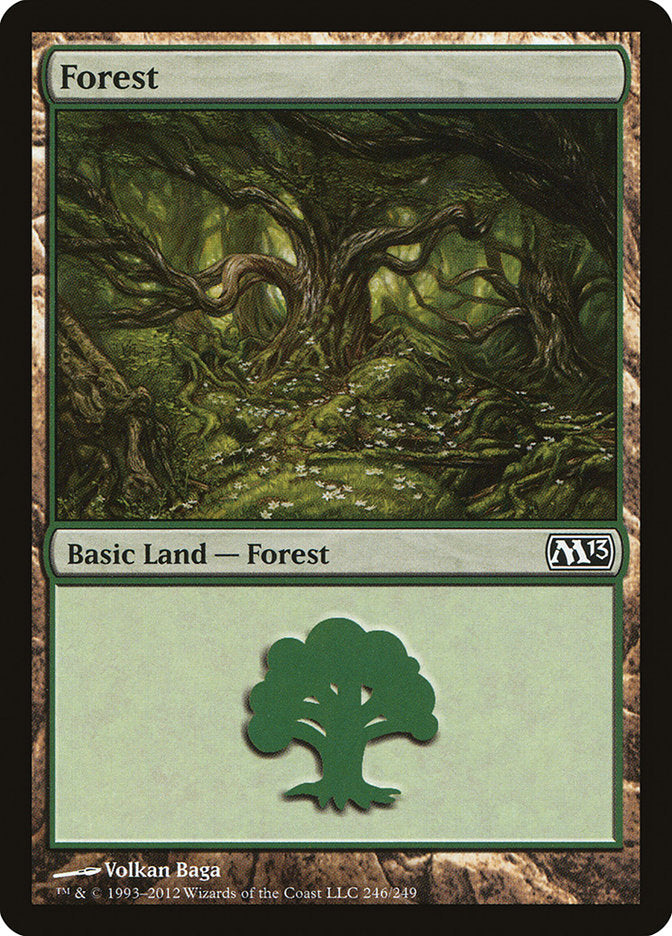 Forest (246) [Magic 2013] - Magic: The Gathering - Card Brawlers | Quebec | Canada |