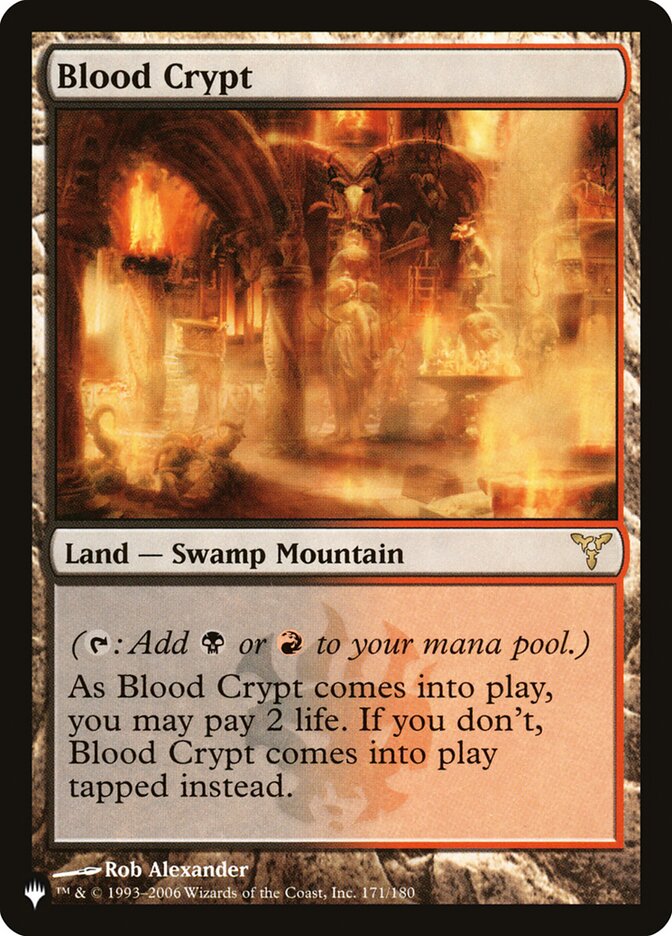 Blood Crypt [The List] - Magic: The Gathering - Card Brawlers | Quebec | Canada |