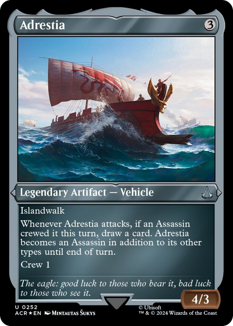 Adrestia (Foil Etched) [Assassin's Creed] - Magic: The Gathering - Card Brawlers | Quebec | Canada |
