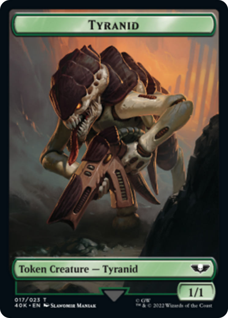 Tyranid (17) // Tyranid Gargoyle Double-Sided Token [Warhammer 40,000 Tokens] - Magic: The Gathering - Card Brawlers | Quebec | Canada |