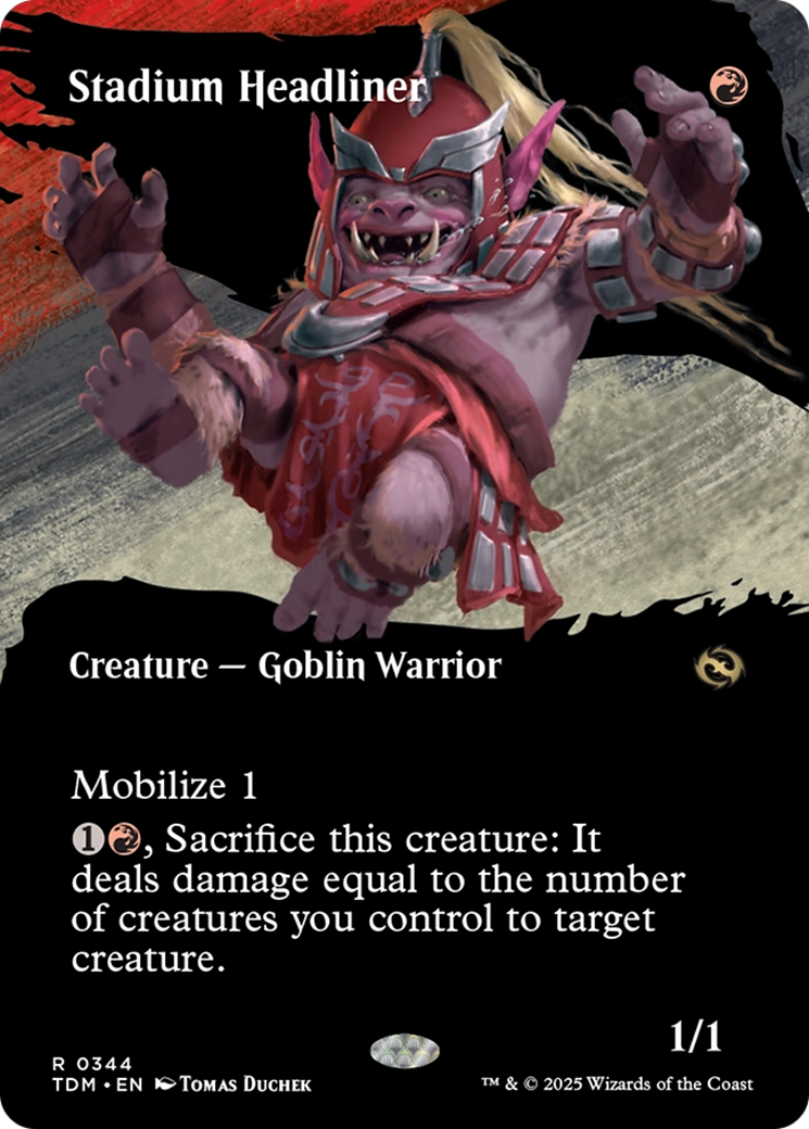 Stadium Headliner (Borderless) [Tarkir: Dragonstorm] - Magic: The Gathering - Card Brawlers | Quebec | Canada |