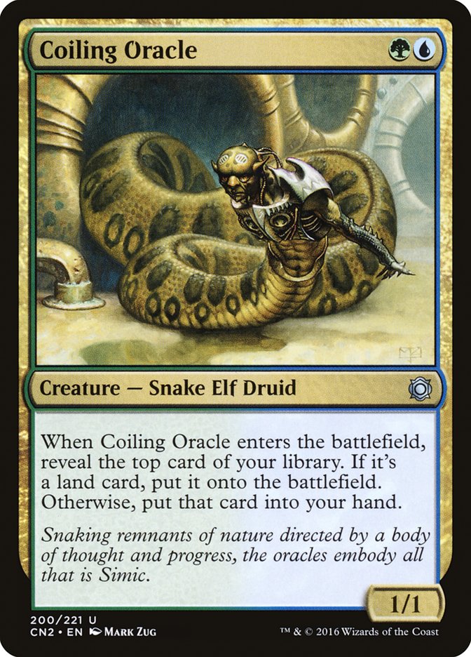 Coiling Oracle [Conspiracy: Take the Crown] - Magic: The Gathering - Card Brawlers | Quebec | Canada |