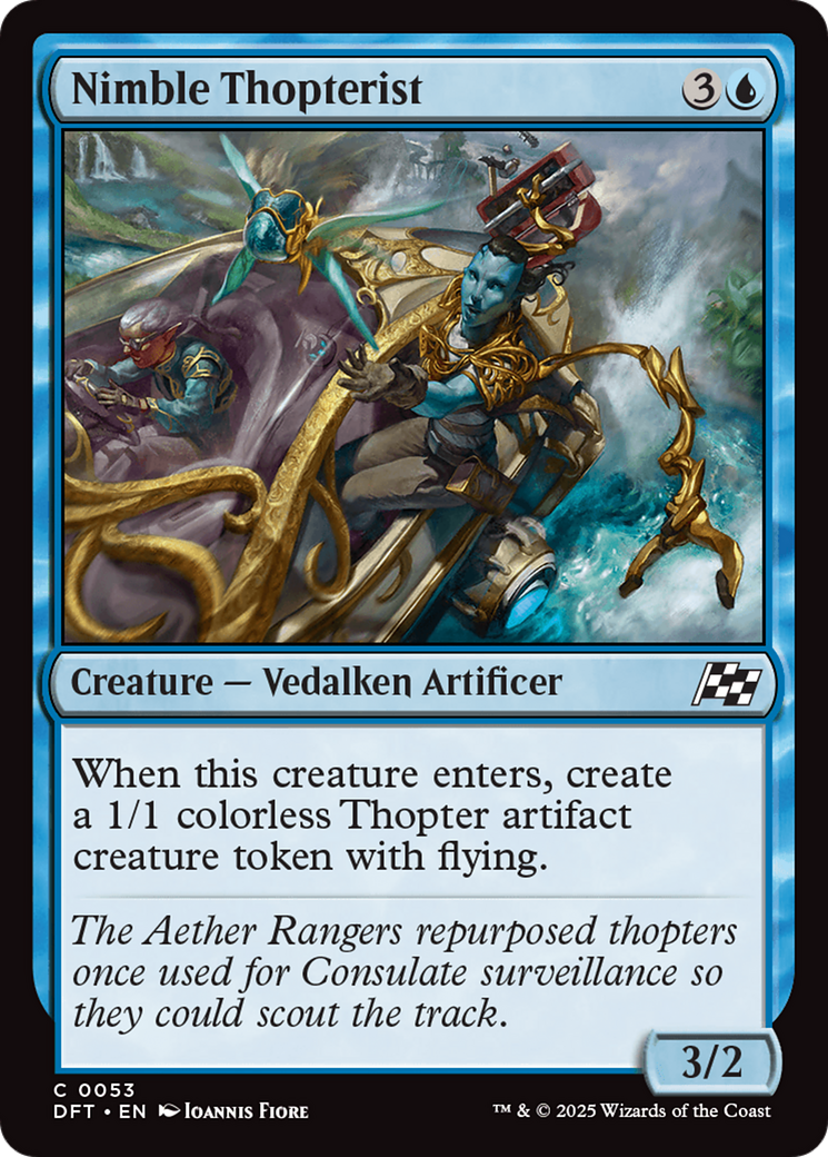 Nimble Thopterist [Aetherdrift] - Magic: The Gathering - Card Brawlers | Quebec | Canada |