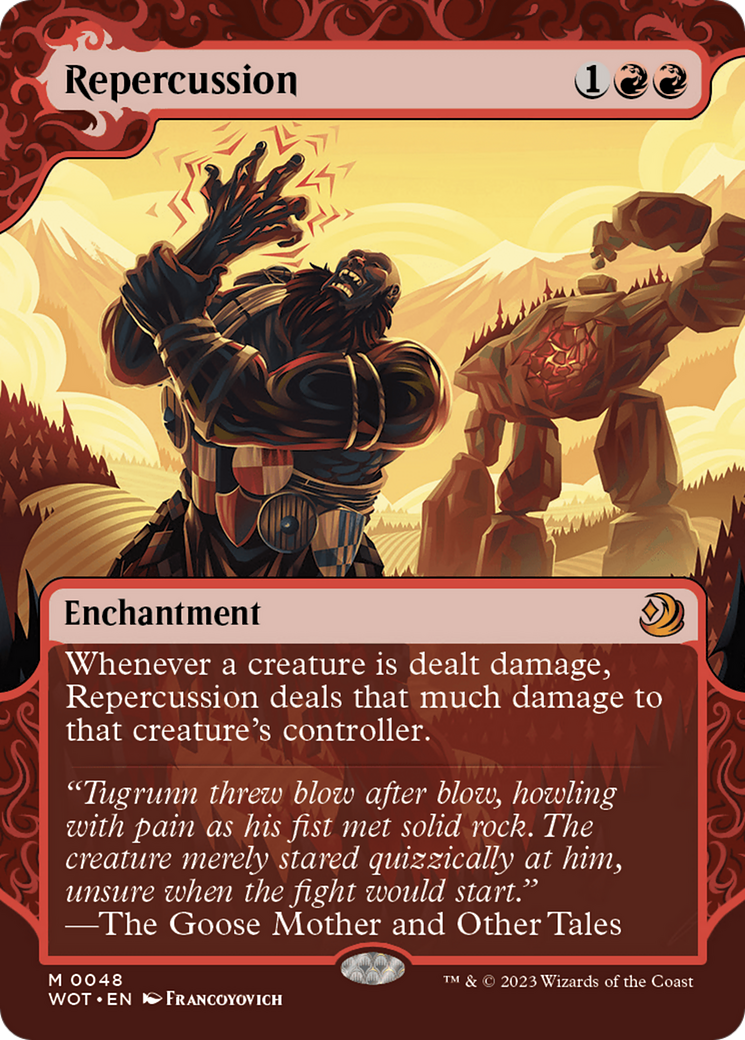 Repercussion [Wilds of Eldraine: Enchanting Tales] - Magic: The Gathering - Card Brawlers | Quebec | Canada |