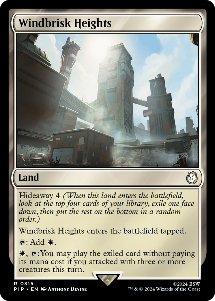 Windbrisk Heights [Fallout] - Magic: The Gathering - Card Brawlers | Quebec | Canada |