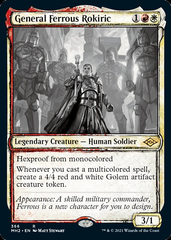 General Ferrous Rokiric (Sketch) [Modern Horizons 2] - Magic: The Gathering - Card Brawlers | Quebec | Canada |