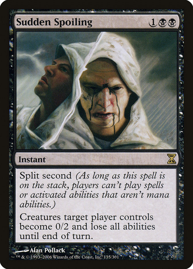 Sudden Spoiling [Time Spiral] - Magic: The Gathering - Card Brawlers | Quebec | Canada |