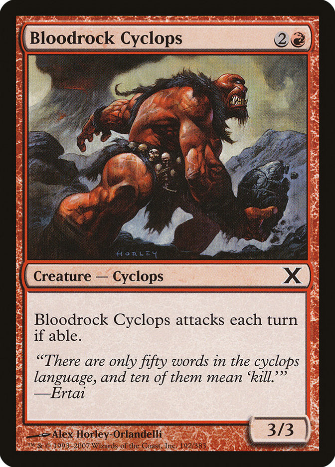 Bloodrock Cyclops [Tenth Edition] - Magic: The Gathering - Card Brawlers | Quebec | Canada |