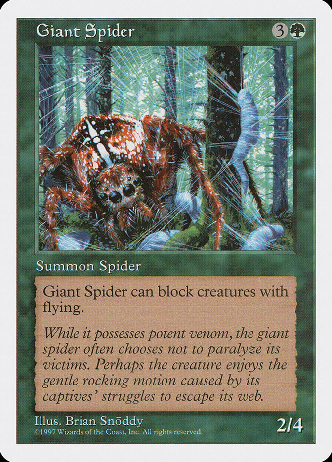 Giant Spider [Fifth Edition] - Magic: The Gathering - Card Brawlers | Quebec | Canada |