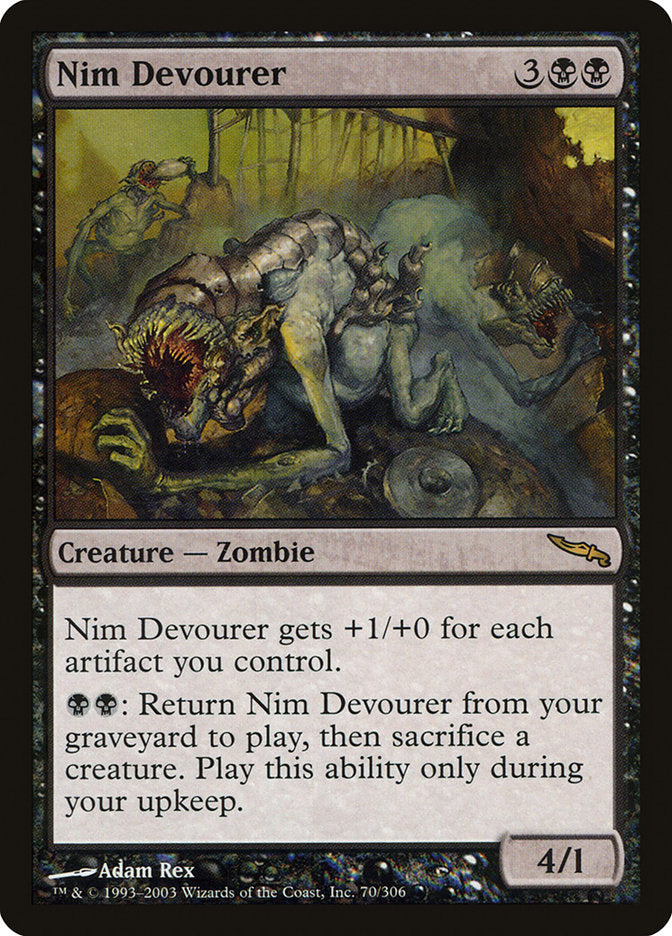 Nim Devourer [Mirrodin] - Magic: The Gathering - Card Brawlers | Quebec | Canada |