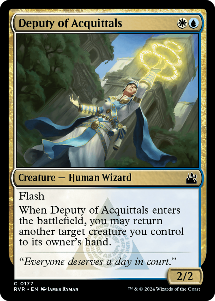 Deputy of Acquittals [Ravnica Remastered] - Magic: The Gathering - Card Brawlers | Quebec | Canada |
