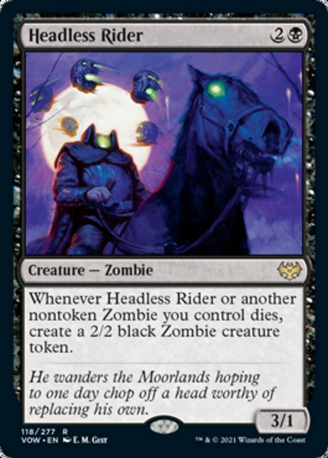 Headless Rider [Innistrad: Crimson Vow] - Magic: The Gathering - Card Brawlers | Quebec | Canada |