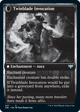 Twinblade Geist // Twinblade Invocation [Innistrad: Double Feature] - Magic: The Gathering - Card Brawlers | Quebec | Canada |