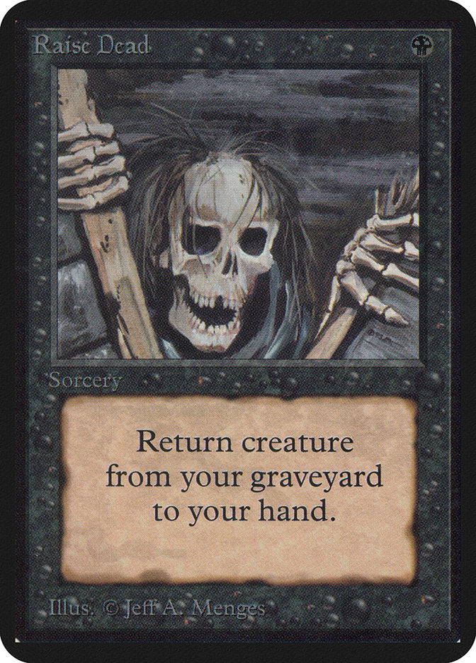 Raise Dead [Alpha Edition] - Magic: The Gathering - Card Brawlers | Quebec | Canada |