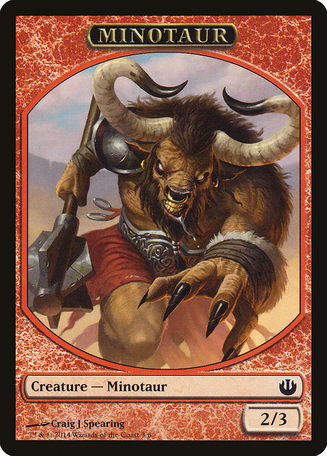 Minotaur Token [Journey into Nyx Tokens] - Magic: The Gathering - Card Brawlers | Quebec | Canada |