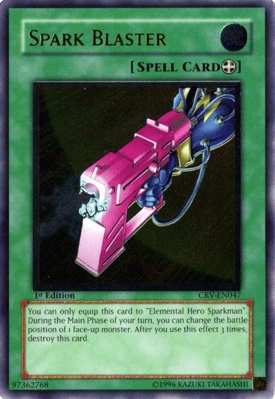 Spark Blaster [CRV-EN047] Ultimate Rare - Yu-Gi-Oh! - Card Brawlers | Quebec | Canada |