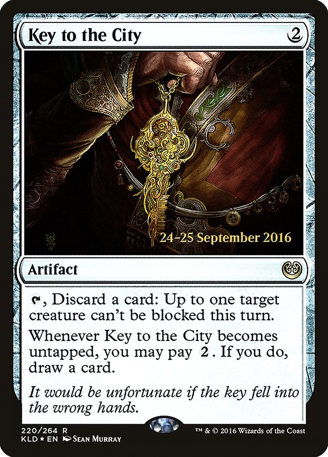 Key to the City [Kaladesh Prerelease Promos] - Magic: The Gathering - Card Brawlers | Quebec | Canada |