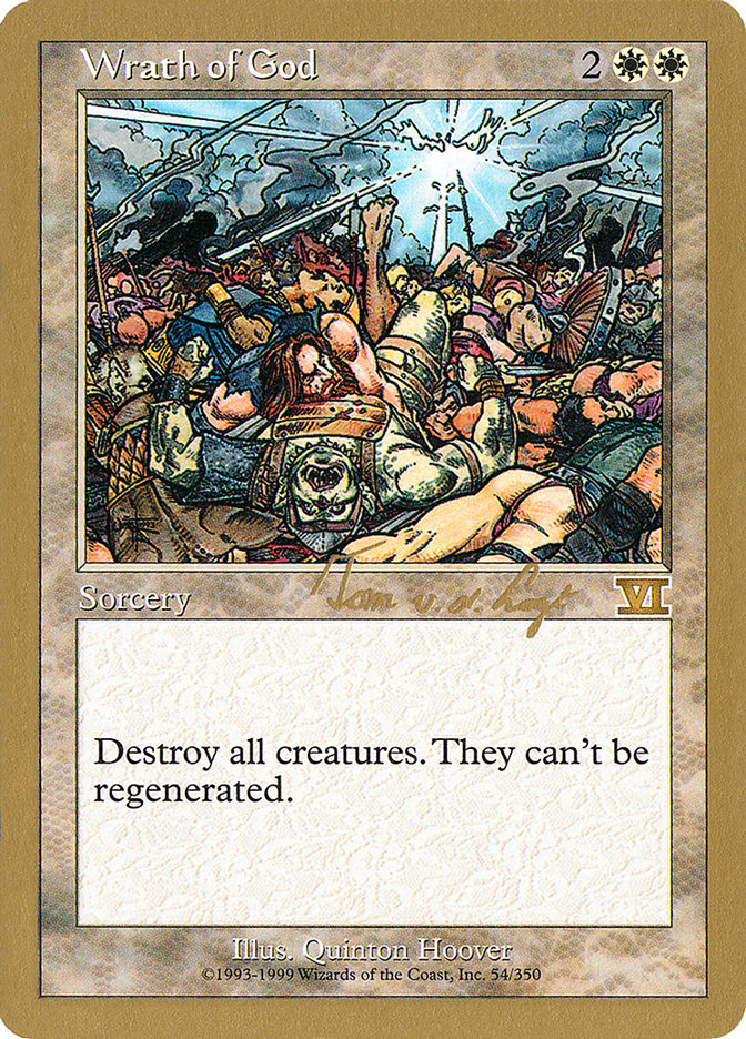 Wrath of God (Tom van de Logt) [World Championship Decks 2000] - Magic: The Gathering - Card Brawlers | Quebec | Canada |