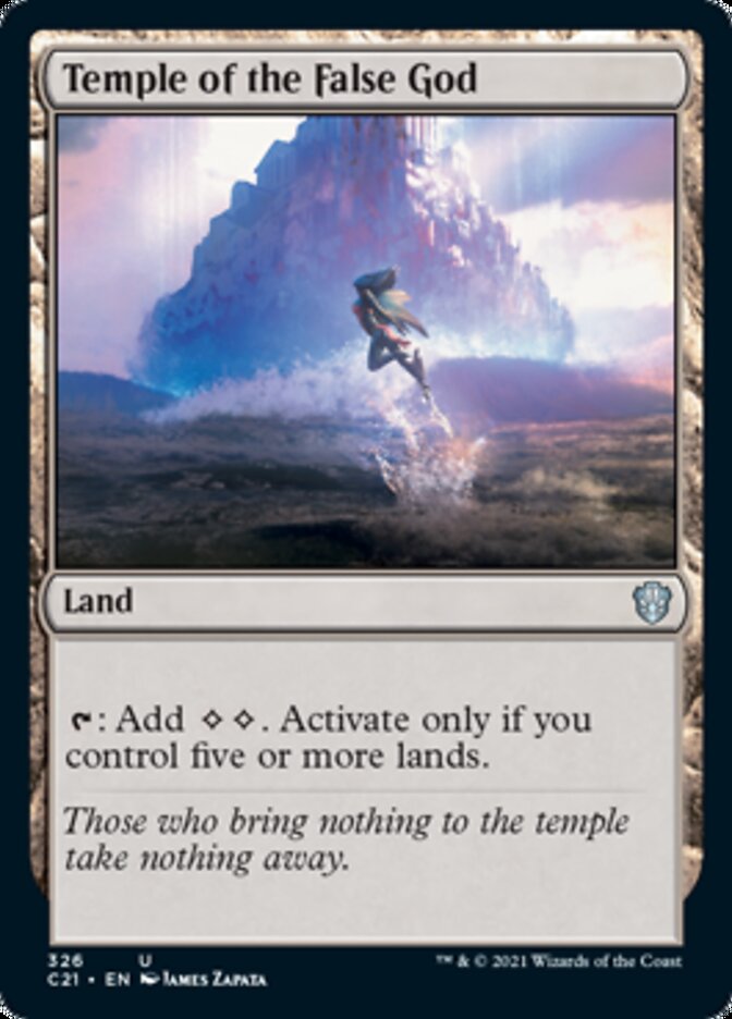 Temple of the False God [Commander 2021] - Magic: The Gathering - Card Brawlers | Quebec | Canada |