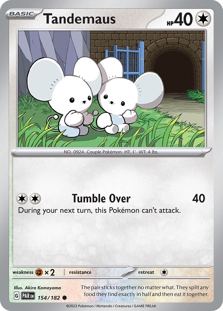 Tandemaus (154/182) [Scarlet & Violet: Paradox Rift] - Pokémon - Card Brawlers | Quebec | Canada |