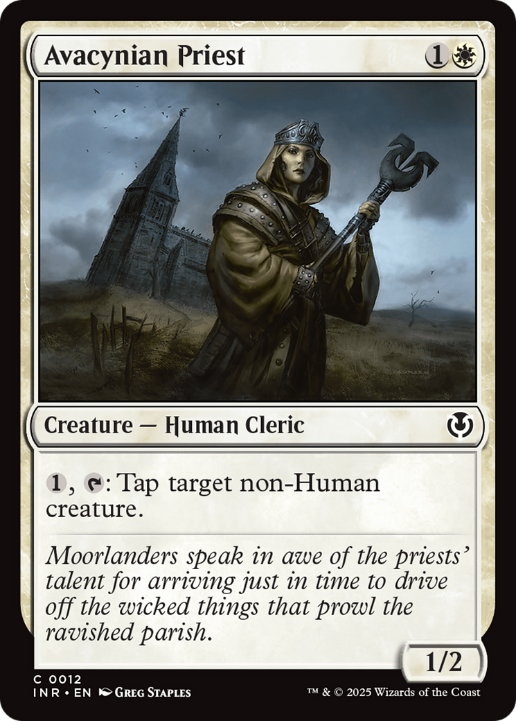 Avacynian Priest [Innistrad Remastered] - Magic: The Gathering - Card Brawlers | Quebec | Canada |