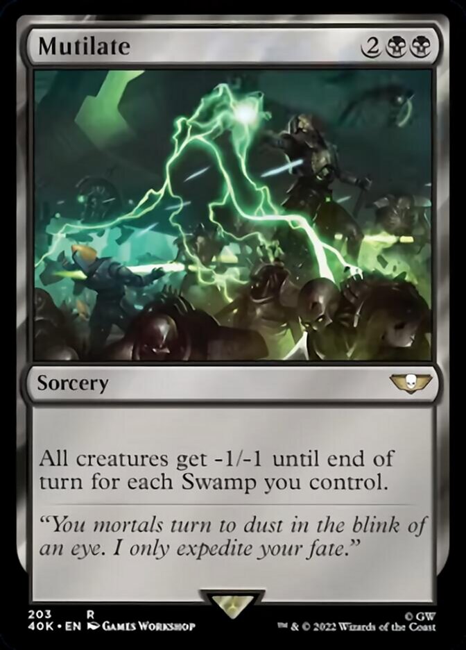 Mutilate [Warhammer 40,000] - Magic: The Gathering - Card Brawlers | Quebec | Canada |