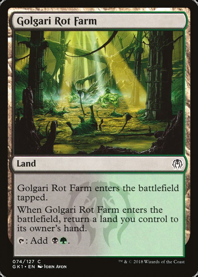Golgari Rot Farm [Guilds of Ravnica Guild Kit] - Magic: The Gathering - Card Brawlers | Quebec | Canada |