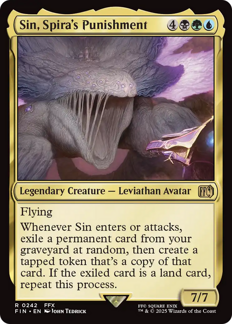Sin, Spira's Punishment [FINAL FANTASY] - Magic: The Gathering - Card Brawlers | Quebec | Canada |