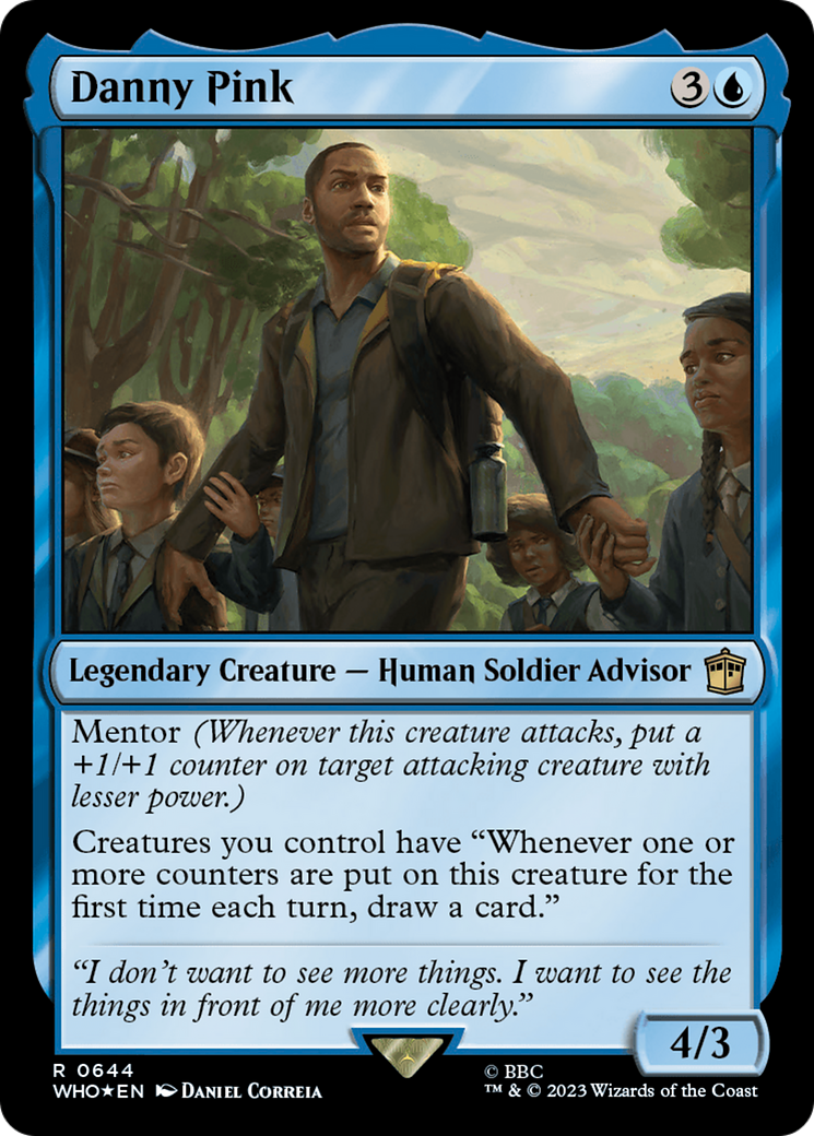Danny Pink (Surge Foil) [Doctor Who] - Magic: The Gathering - Card Brawlers | Quebec | Canada |