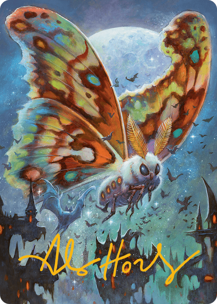 Luminous Broodmoth Art Card (Gold-Stamped Signature) [Bloomburrow Art Series] - Magic: The Gathering - Card Brawlers | Quebec | Canada |