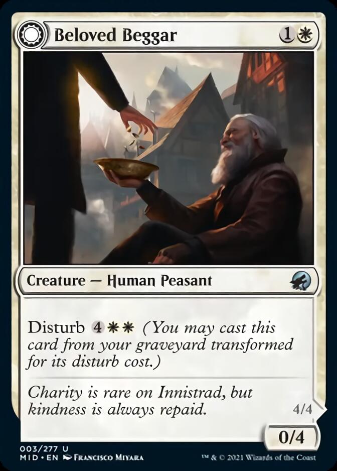 Beloved Beggar // Generous Soul [Innistrad: Midnight Hunt] - Magic: The Gathering - Card Brawlers | Quebec | Canada |
