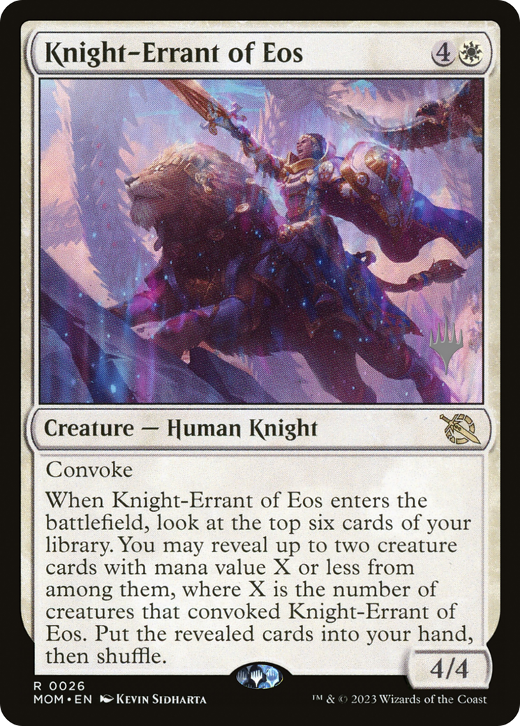 Knight-Errant of Eos (Promo Pack) [March of the Machine Promos] - Magic: The Gathering - Card Brawlers | Quebec | Canada |