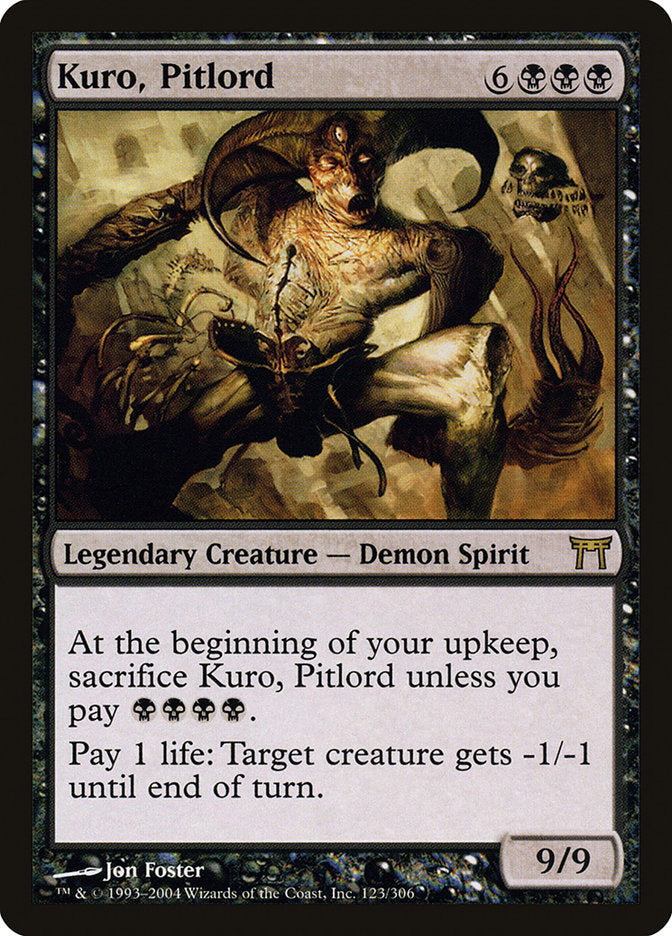 Kuro, Pitlord [Champions of Kamigawa] - Magic: The Gathering - Card Brawlers | Quebec | Canada |
