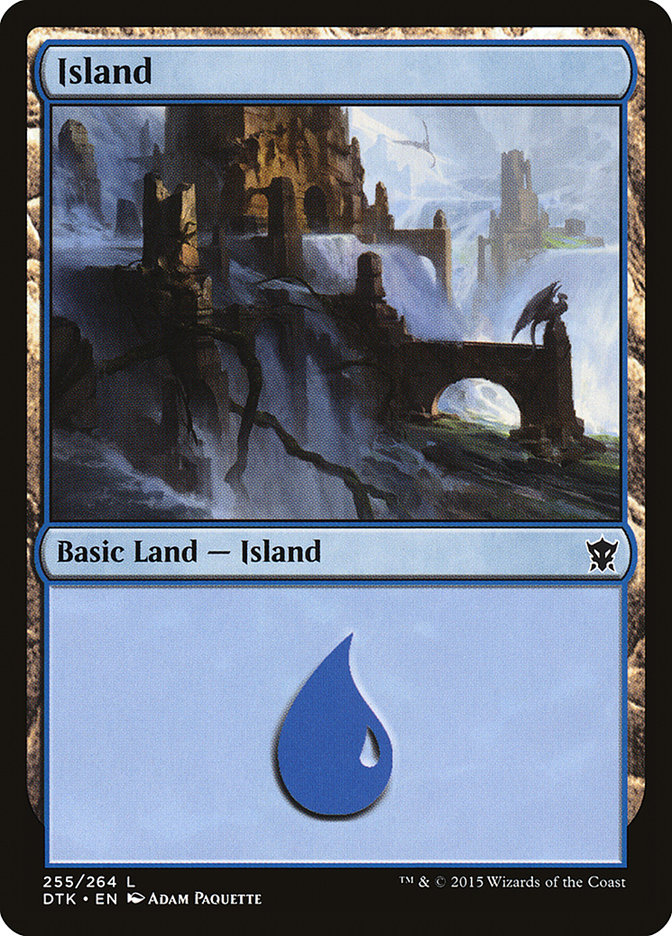 Island (255) [Dragons of Tarkir] - Magic: The Gathering - Card Brawlers | Quebec | Canada |