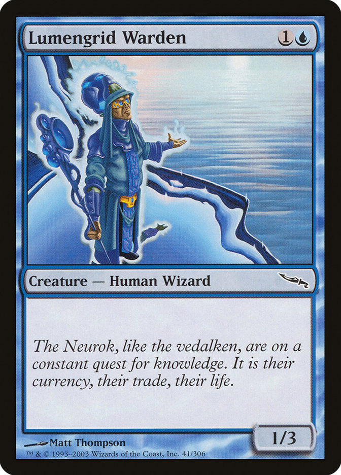 Lumengrid Warden [Mirrodin] - Magic: The Gathering - Card Brawlers | Quebec | Canada |