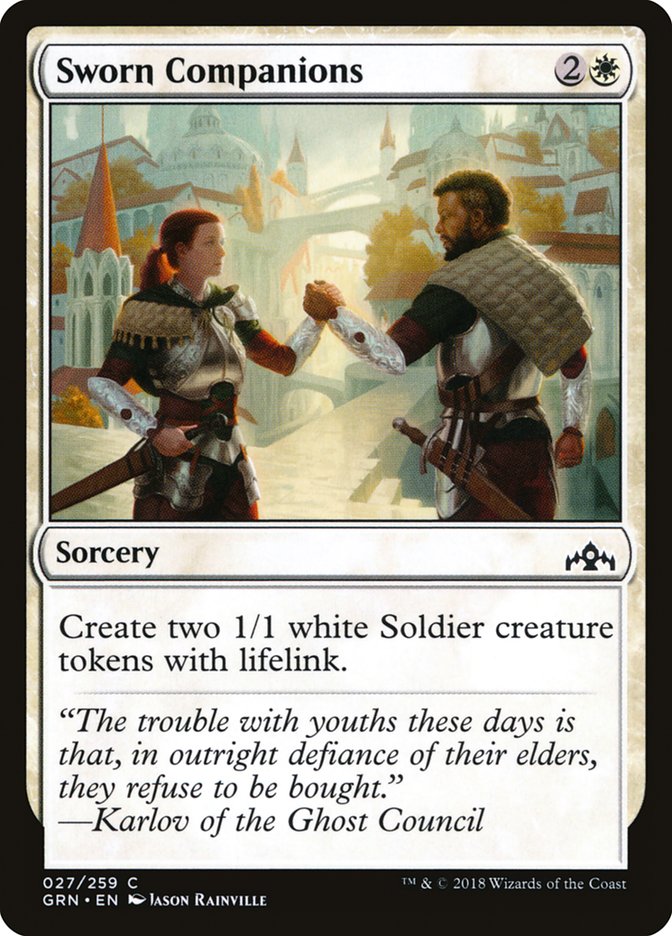 Sworn Companions [Guilds of Ravnica] - Magic: The Gathering - Card Brawlers | Quebec | Canada |