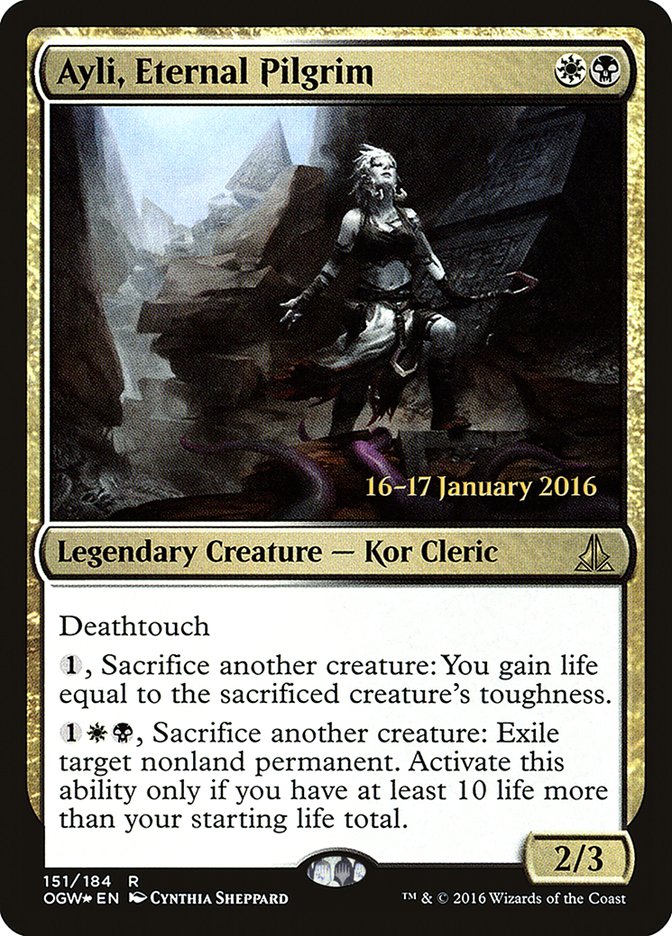 Ayli, Eternal Pilgrim [Oath of the Gatewatch Prerelease Promos] - Magic: The Gathering - Card Brawlers | Quebec | Canada |