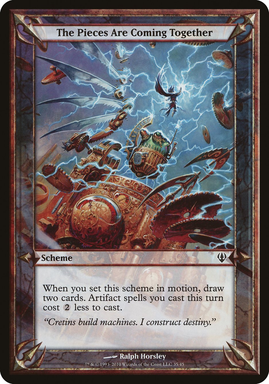 The Pieces Are Coming Together (Schemes) [Archenemy Schemes] - Magic: The Gathering - Card Brawlers | Quebec | Canada |