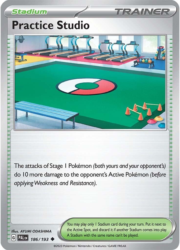 Practice Studio (186/193) [Scarlet & Violet: Paldea Evolved] - Pokémon - Card Brawlers | Quebec | Canada |