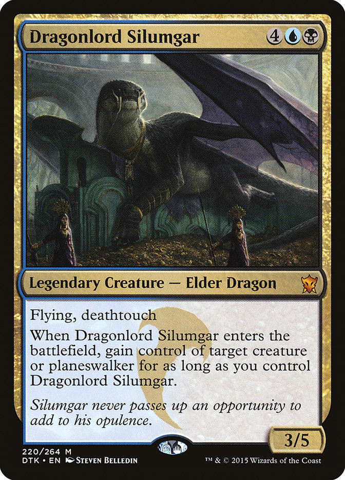 Dragonlord Silumgar [Dragons of Tarkir] - Magic: The Gathering - Card Brawlers | Quebec | Canada |