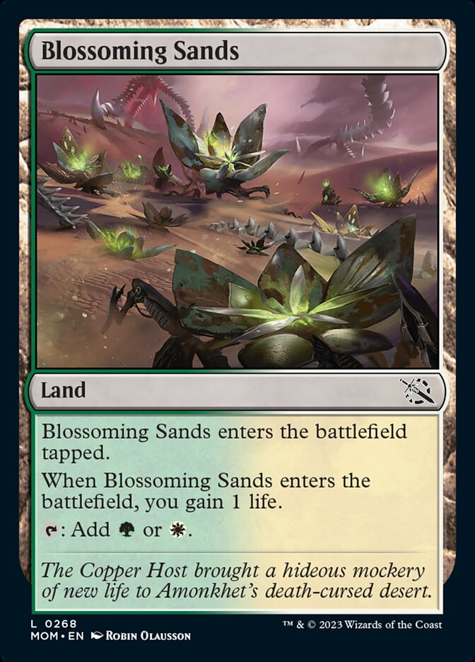 Blossoming Sands [March of the Machine] - Magic: The Gathering - Card Brawlers | Quebec | Canada |