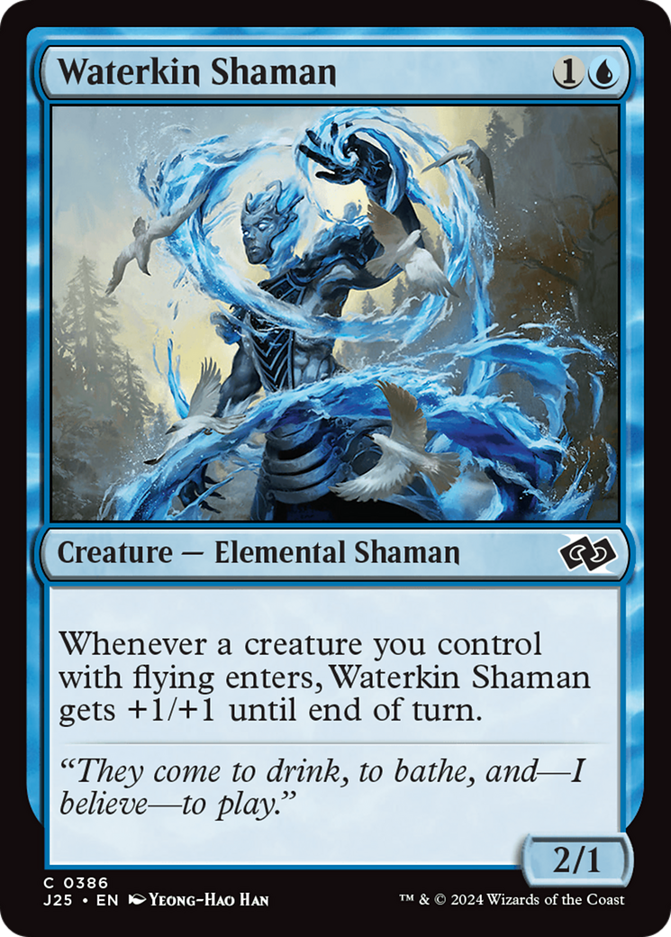 Waterkin Shaman [Foundations Jumpstart] - Magic: The Gathering - Card Brawlers | Quebec | Canada |