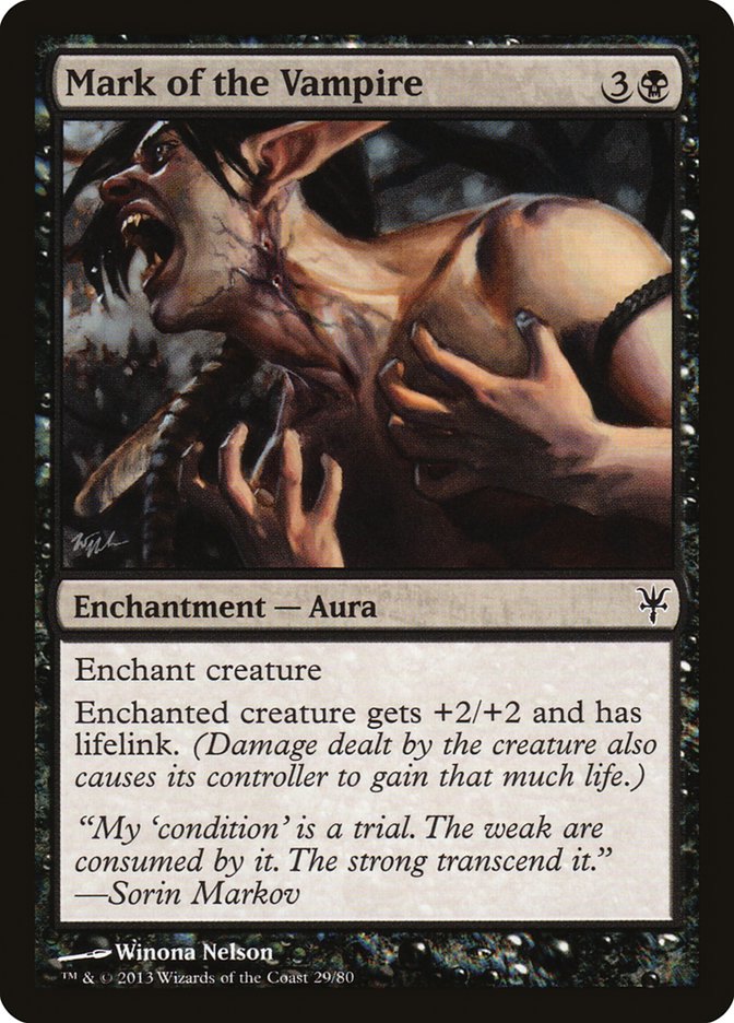 Mark of the Vampire [Duel Decks: Sorin vs. Tibalt] - Magic: The Gathering - Card Brawlers | Quebec | Canada |