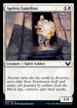 Ageless Guardian [Strixhaven: School of Mages] - Magic: The Gathering - Card Brawlers | Quebec | Canada |